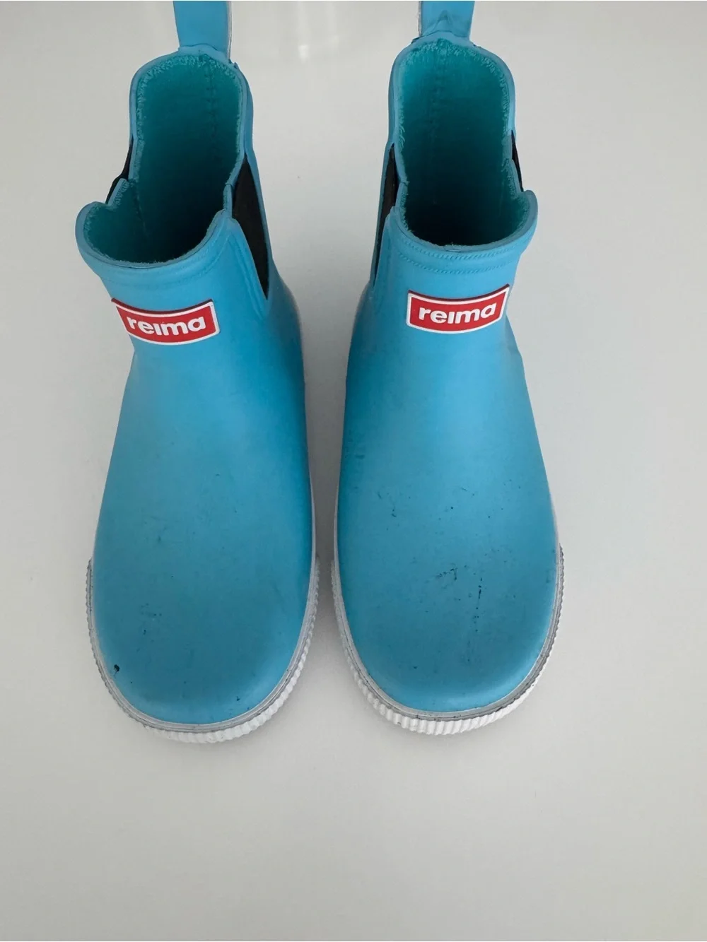 Kids' Waterproof Blue Rain Boots